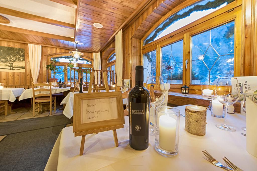 Pension Aaron am See Grachen Bagian luar foto