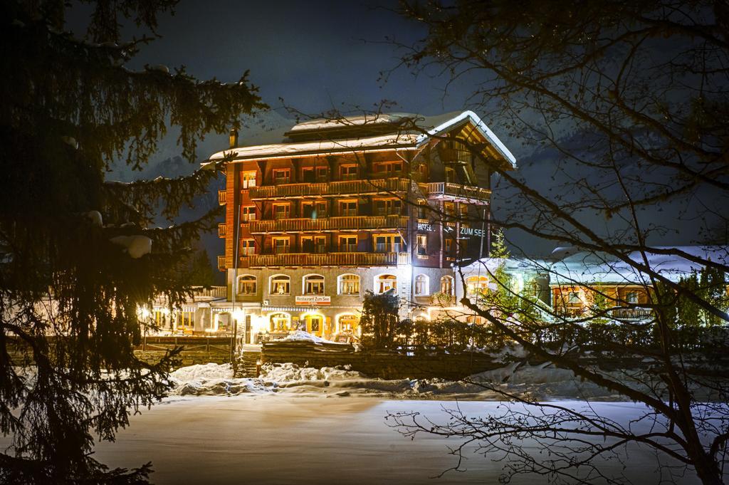 Pension Aaron am See Grachen Bagian luar foto